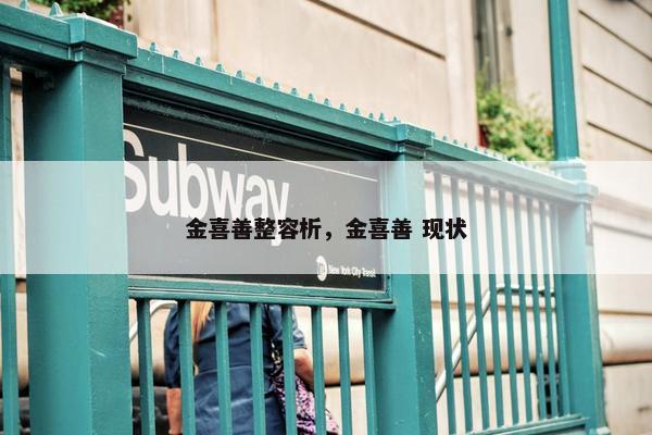 金喜善整容析,金喜善 现状 金喜善整容析,金喜善 现状