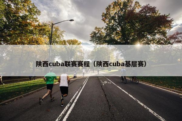 陕西cuba联赛赛程（陕西cuba基层赛）