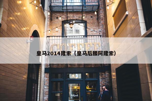 皇马2014隆索（皇马后腰阿隆索）
