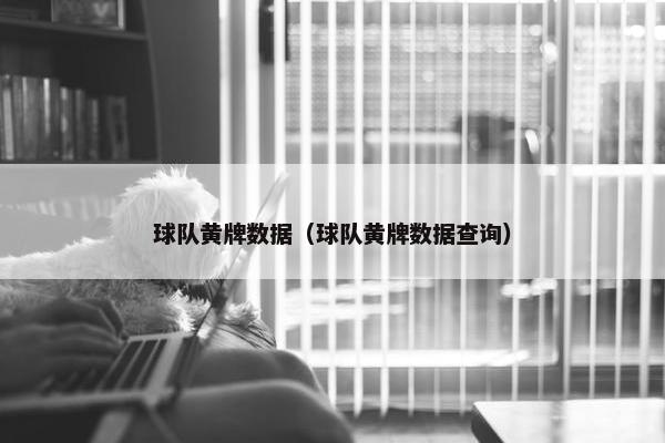 球队黄牌数据（球队黄牌数据查询）