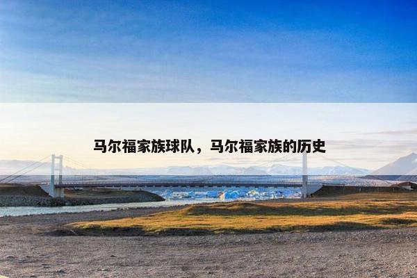 马尔福家族球队，马尔福家族的历史