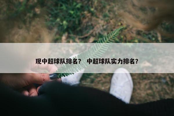 现中超球队排名？ 中超球队实力排名？