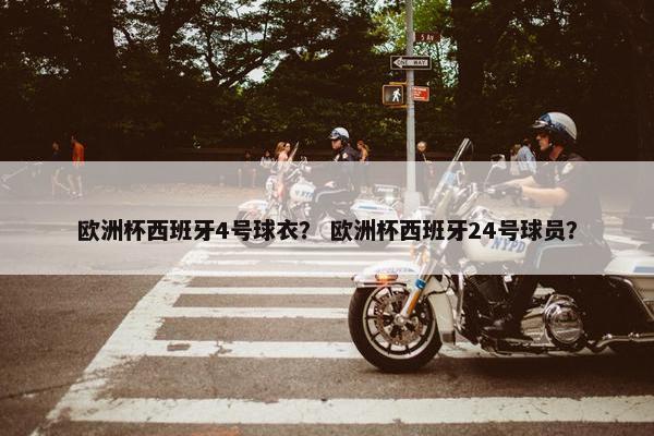 欧洲杯西班牙4号球衣？ 欧洲杯西班牙24号球员？