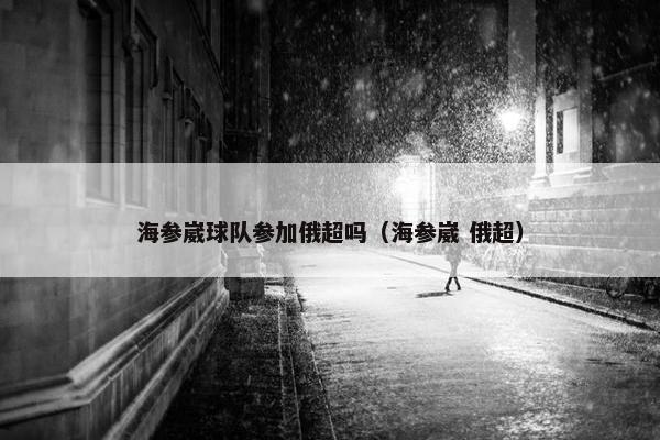 海参崴球队参加俄超吗（海参崴 俄超）