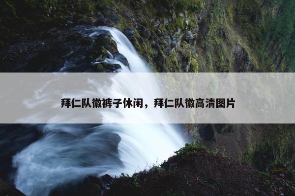 拜仁队徽裤子休闲，拜仁队徽高清图片