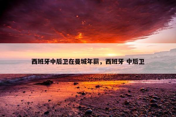 西班牙中后卫在曼城年薪，西班牙 中后卫