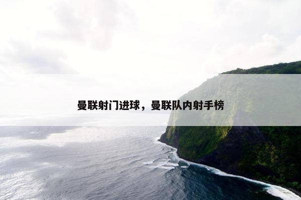 曼联射门进球，曼联队内射手榜