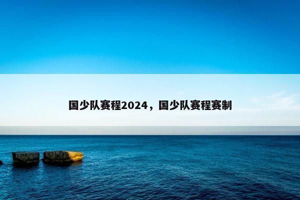 国少队赛程2024，国少队赛程赛制