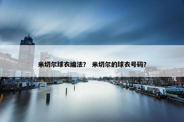 米切尔球衣编法？ 米切尔的球衣号码？