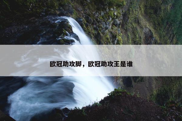 欧冠助攻脚，欧冠助攻王是谁