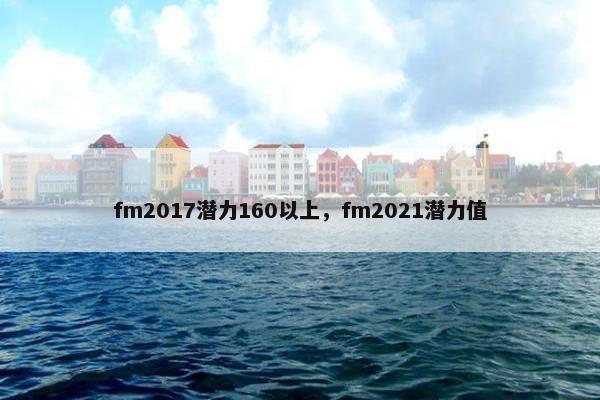 fm2017潜力160以上，fm2021潜力值