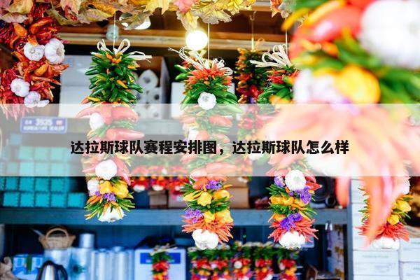 达拉斯球队赛程安排图，达拉斯球队怎么样