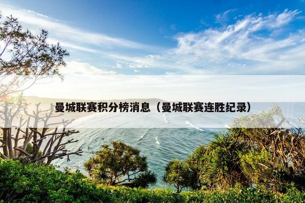 曼城联赛积分榜消息（曼城联赛连胜纪录）
