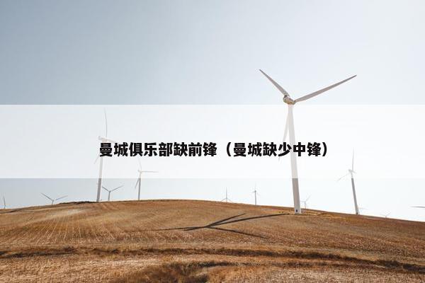 曼城俱乐部缺前锋（曼城缺少中锋）