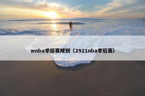 wnba季后赛规划（2921nba季后赛）