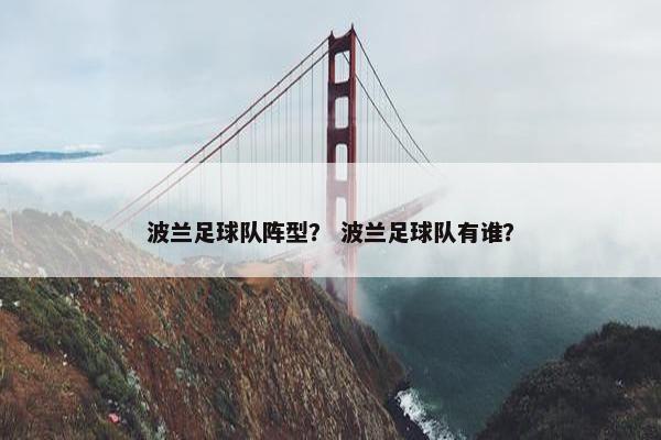 波兰足球队阵型？ 波兰足球队有谁？