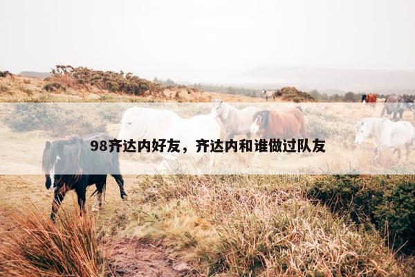 98齐达内好友，齐达内和谁做过队友