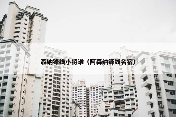 森纳锋线小将谁（阿森纳锋线名宿）