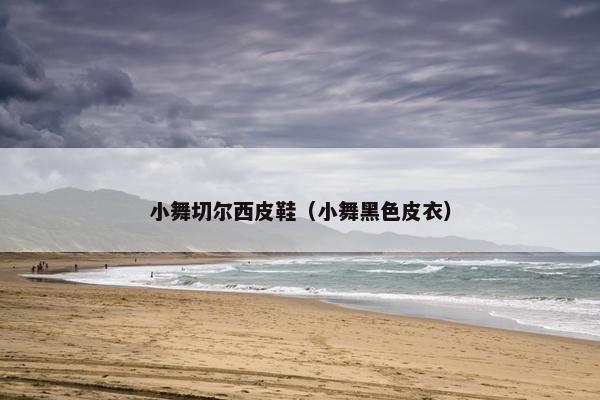 小舞切尔西皮鞋(小舞黑色皮衣) 小舞切尔西皮鞋(小舞黑色皮衣)