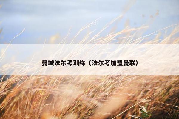 曼城法尔考训练（法尔考加盟曼联）