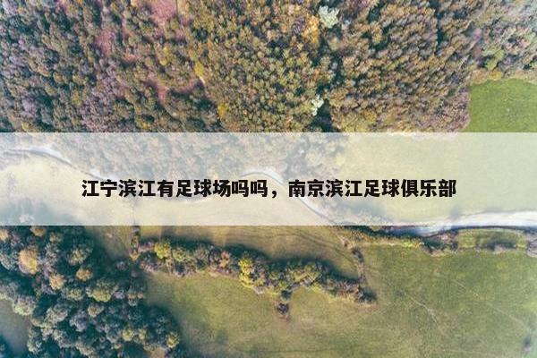 江宁滨江有足球场吗吗,南京滨江足球俱乐部 江宁滨江有足球场吗吗,南京滨江足球俱乐部