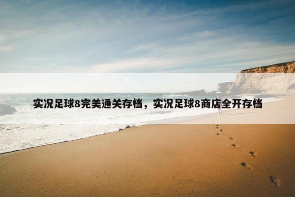 实况足球8完美通关存档，实况足球8商店全开存档