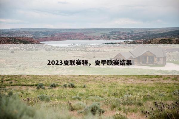 2023夏联赛程，夏季联赛结果