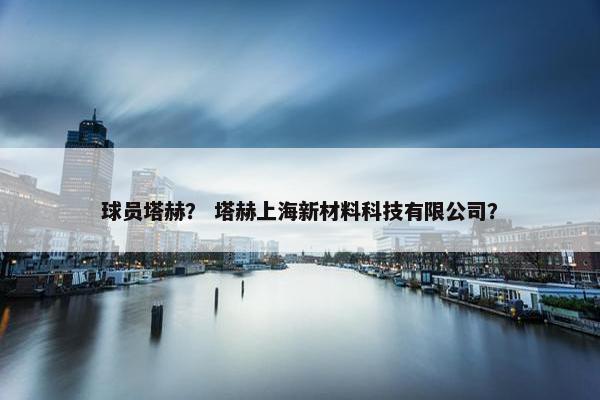 球员塔赫？ 塔赫上海新材料科技有限公司？