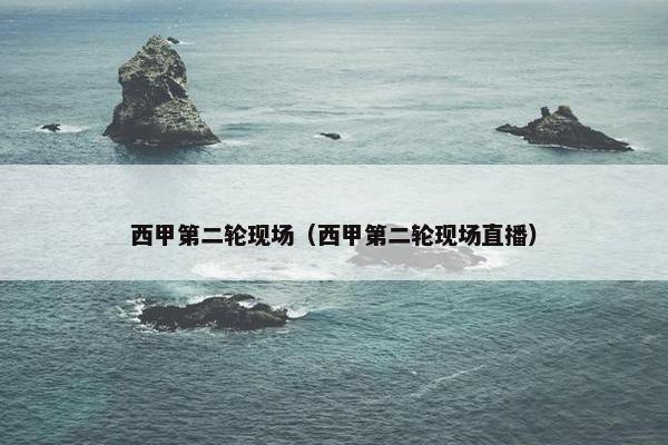 西甲第二轮现场（西甲第二轮现场直播）