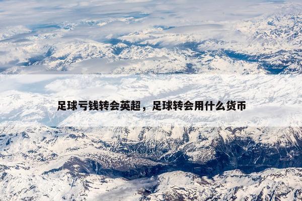 足球亏钱转会英超,足球转会用什么货币 足球亏钱转会英超,足球转会用什么货币