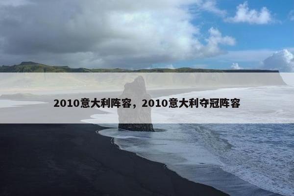 2010意大利阵容,2010意大利夺冠阵容 2010意大利阵容,2010意大利夺冠阵容