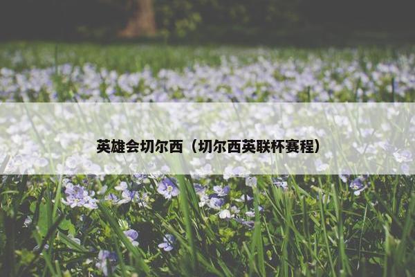 英雄会切尔西（切尔西英联杯赛程）