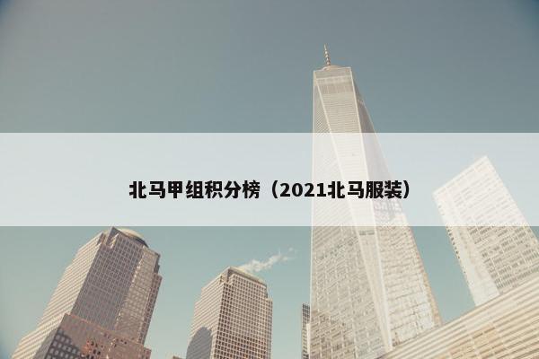 北马甲组积分榜(2021北马服装) 北马甲组积分榜(2021北马服装)