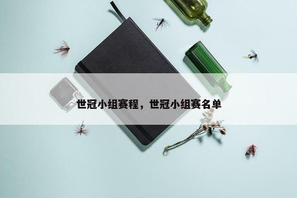 世冠小组赛程，世冠小组赛名单