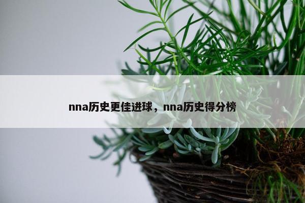 nna历史更佳进球，nna历史得分榜