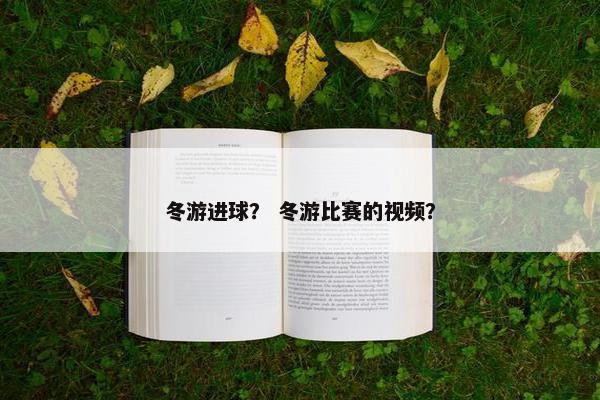 冬游进球？ 冬游比赛的视频？
