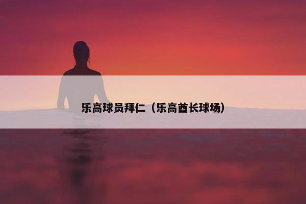 乐高球员拜仁(乐高酋长球场) 乐高球员拜仁(乐高酋长球场)