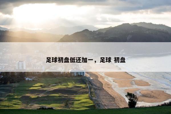 足球初盘低还加一，足球 初盘