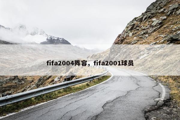 fifa2004阵容，fifa2001球员