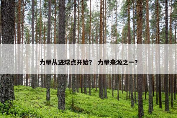 力量从进球点开始？ 力量来源之一？