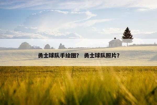 勇士球队手绘图？ 勇士球队照片？