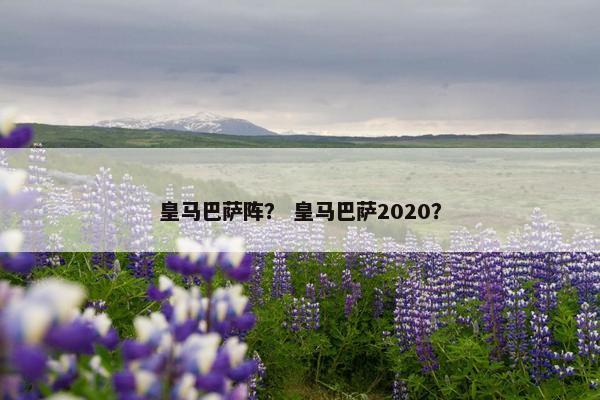 皇马巴萨阵？ 皇马巴萨2020？