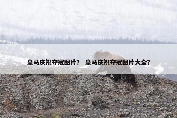 皇马庆祝夺冠图片？ 皇马庆祝夺冠图片大全？