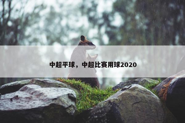 中超平球，中超比赛用球2020
