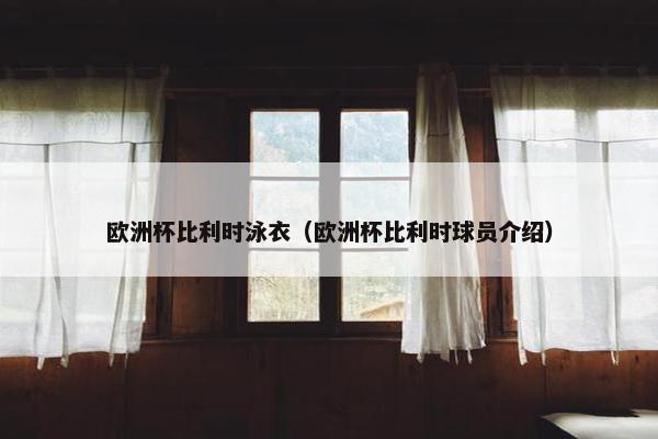 欧洲杯比利时泳衣（欧洲杯比利时球员介绍）