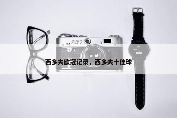 西多夫欧冠记录，西多夫十佳球