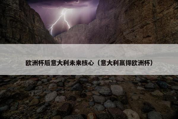 欧洲杯后意大利未来核心（意大利赢得欧洲杯）
