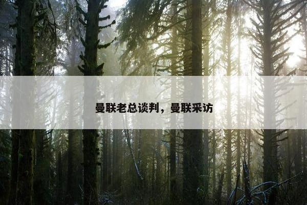 曼联老总谈判，曼联采访