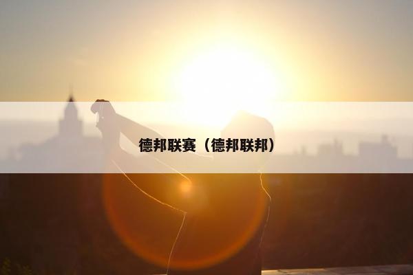德邦联赛（德邦联邦）