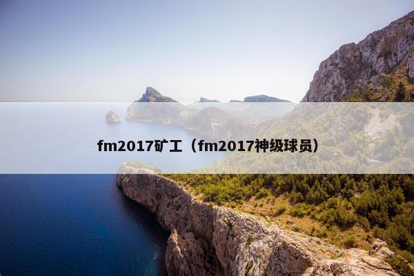 fm2017矿工（fm2017神级球员）